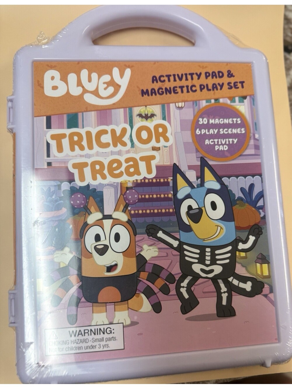 Bluey: Trick Treat Magnetic Play Set  Activity Set Preschool Crafts New